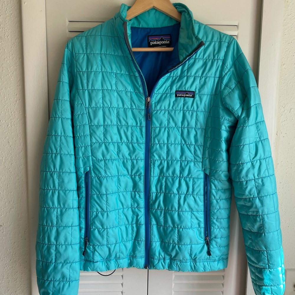 Patagonia Teal Women's Puffer Jacket